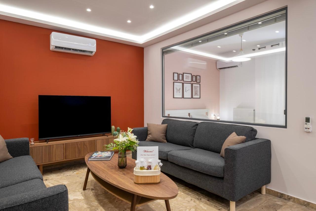 Urban Elegance, 3-Bedroom Flat In Heart Of Chania Chania  Bagian luar foto